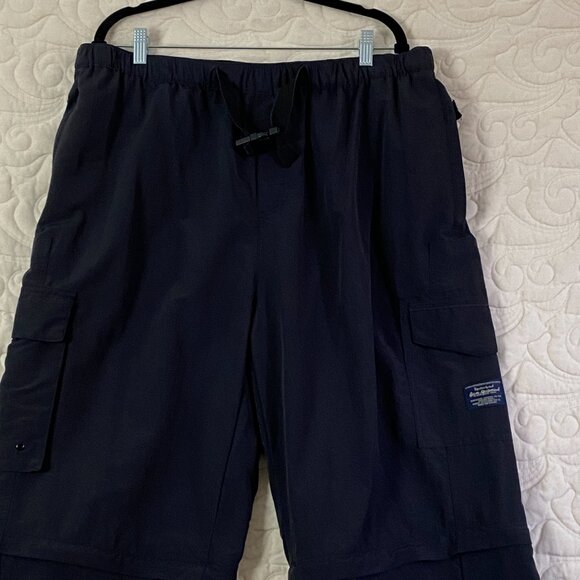 BUM Equipment Convertible Hiking Pants Nylon Black Size XL - Picture 2 of 15